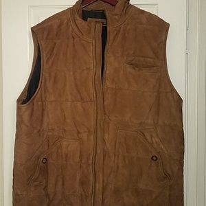 tasso elba suede vest